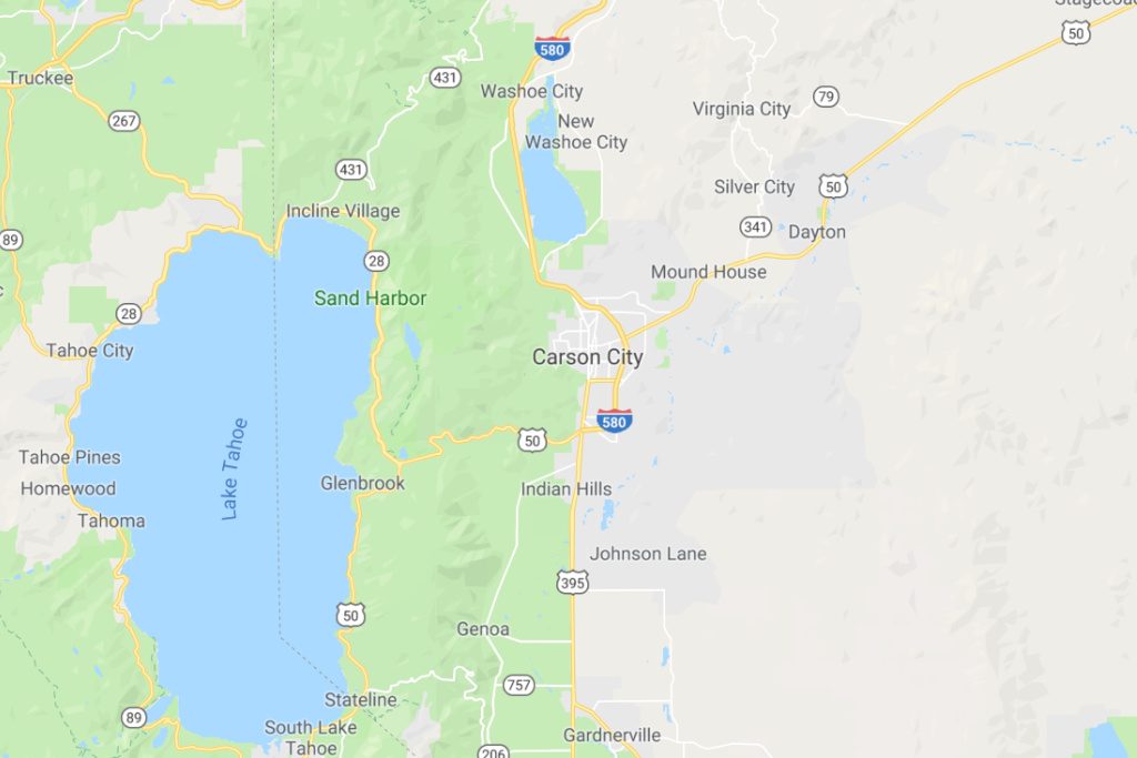 Carson City Nevada Service Area Map Expert Metal Roofers