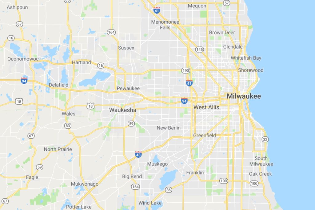 Milwaukee Wisconsin Service Area Map Expert Metal Roofers