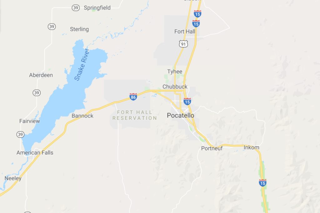 Pocatello Idaho Service Area Map Expert Metal Roofers