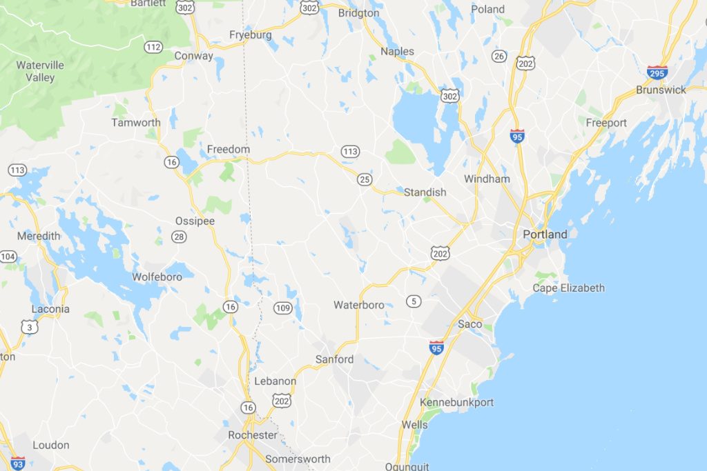 Portland Maine Service Area Map Expert Metal Roofers