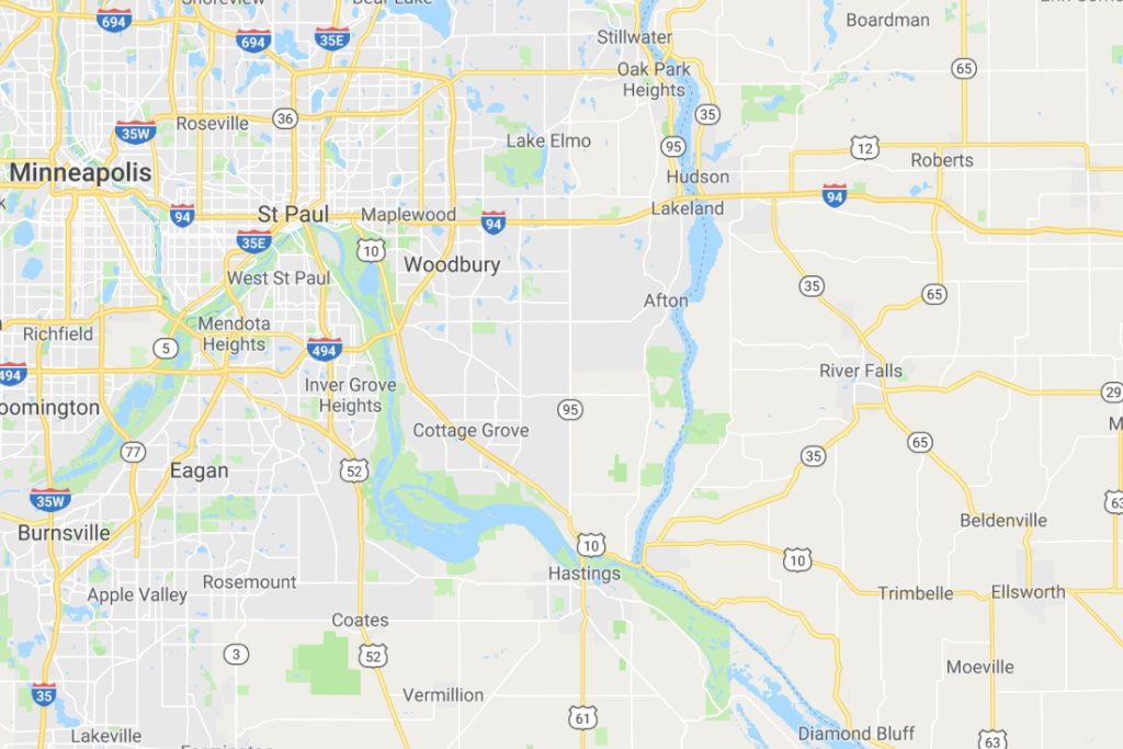 St Paul Minnesota Service Area Map Expert Metal Roofers